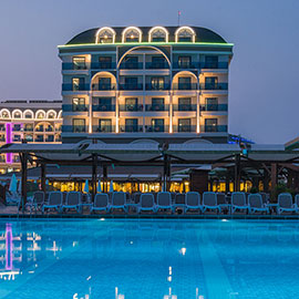 pool view of hotel